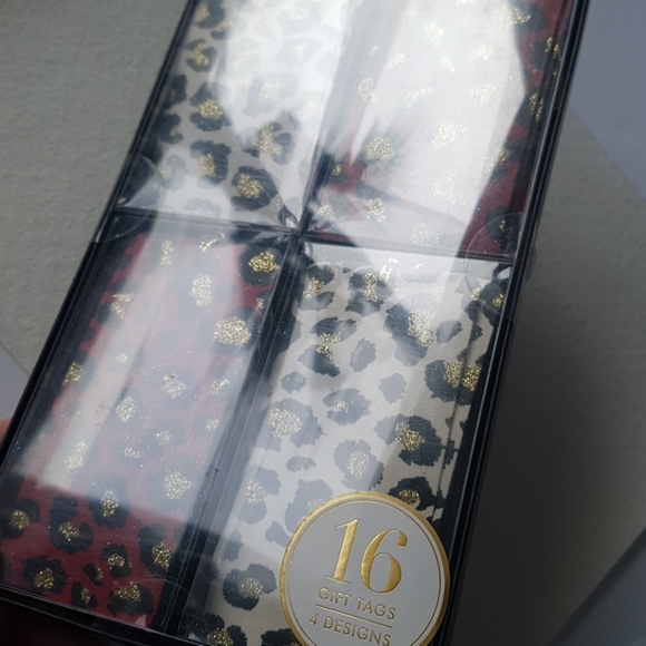 16 Pcs Leopard Gift Tags To: From: (2 Designs) - Picture 5 of 9